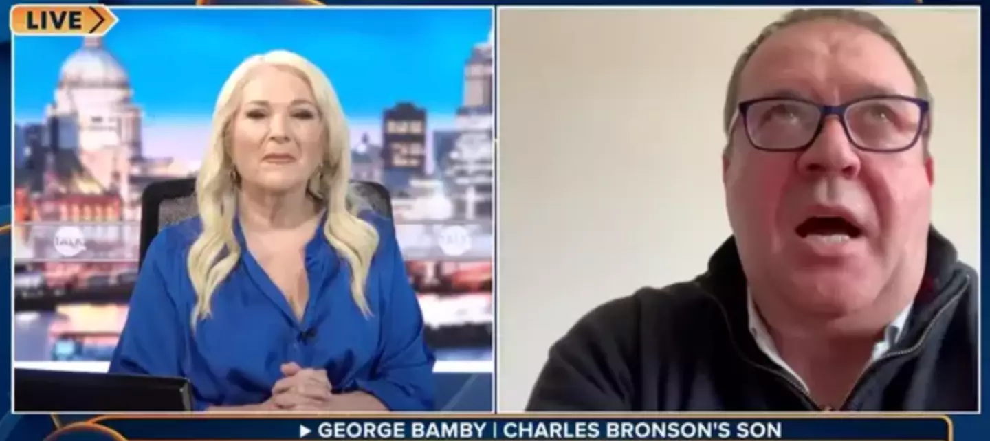 Bamby admitted he wasn't Bronson's son.