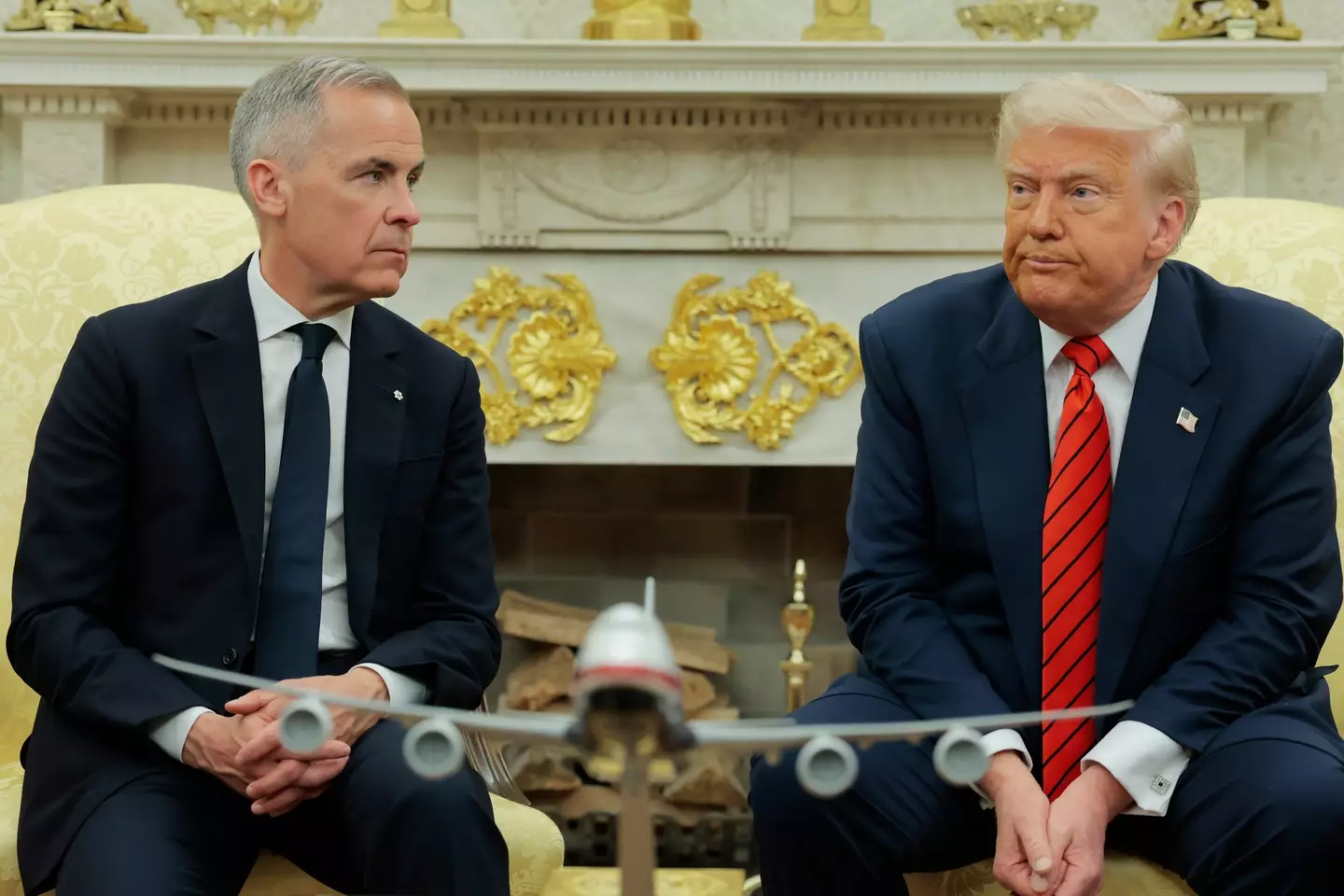 Carney previously told Trump that Canada is not for sale (Anna Moneymaker/Getty Images)
