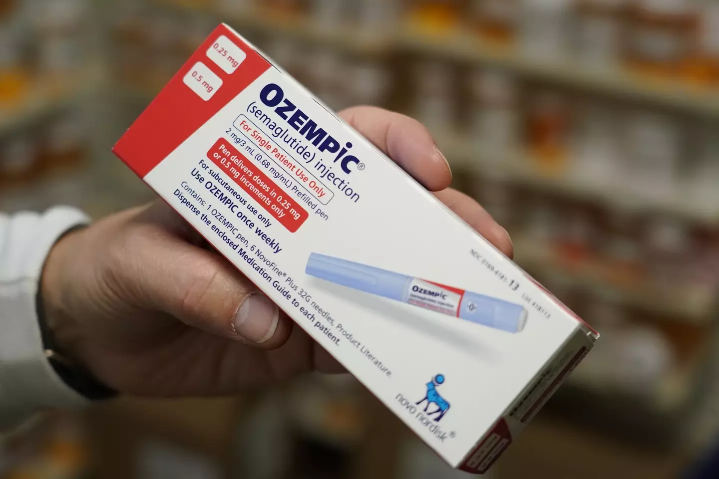 Ozempic's creators warn that you should exercise caution when using the drug (George Frey/Bloomberg via Getty Images)