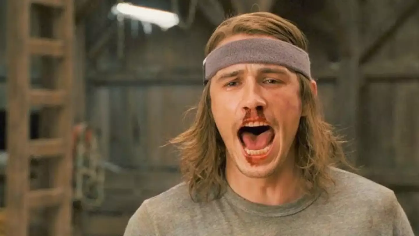 Franco didn't sport the headband for the entire movie, but it became part of the character's look (Columbia Pictures)