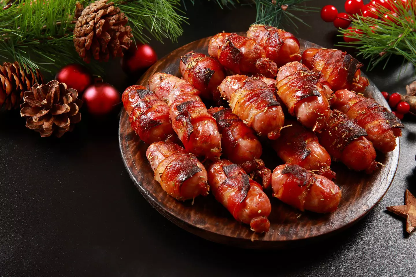 The doctor recommends to go easy on the pigs in blankets (Getty Stock Images)