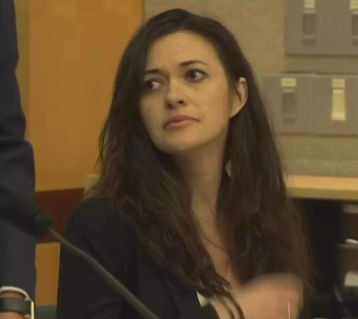 Jade Janks in court.