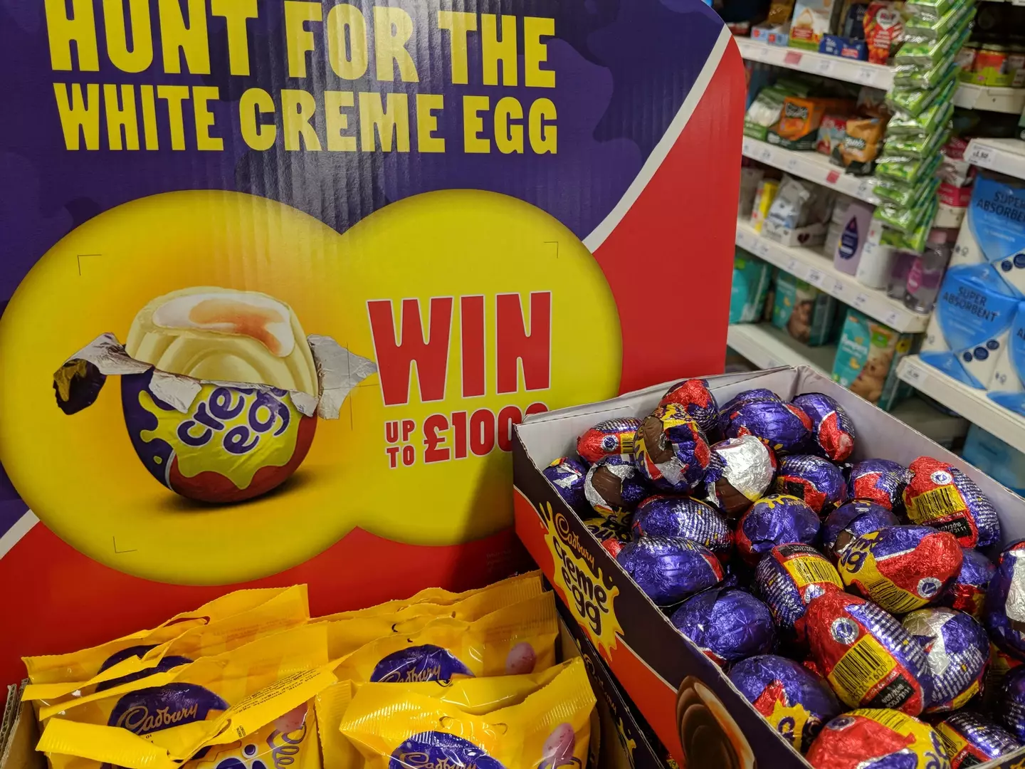 White chocolate creme eggs have been pretty rare in the past.