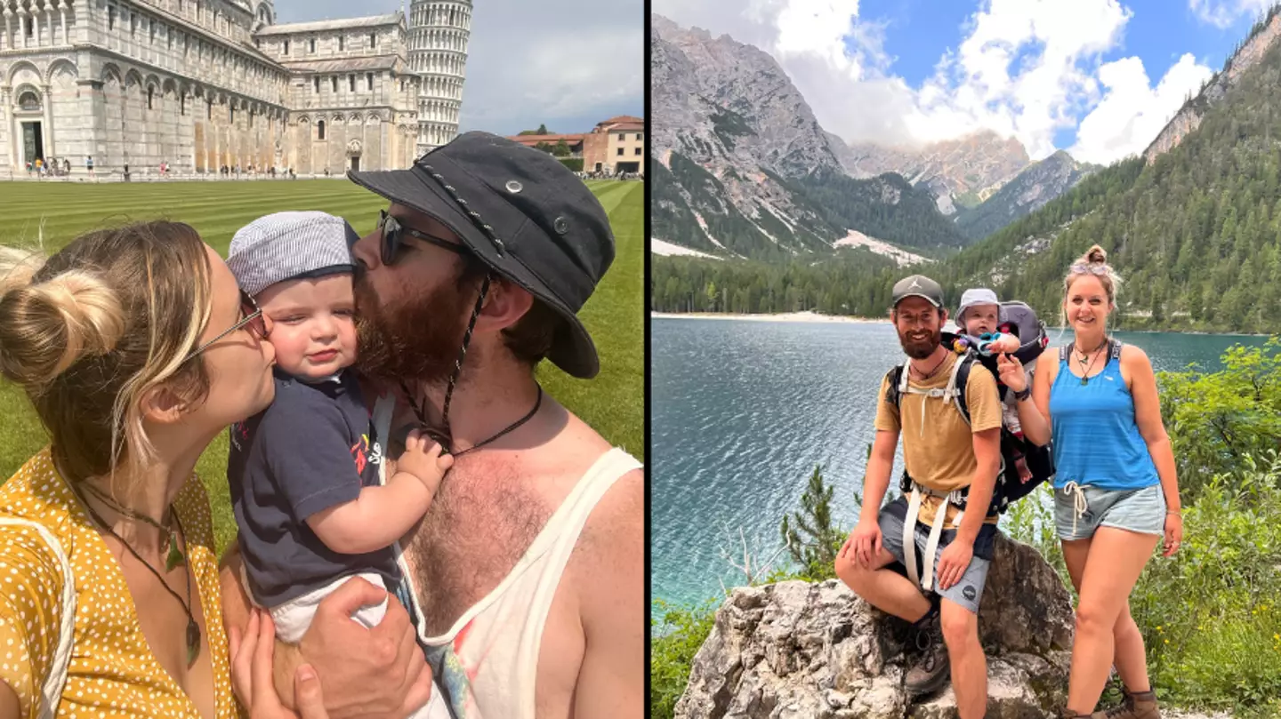 11-month-old becomes 'the world's most well-travelled baby' after visiting 23 countries