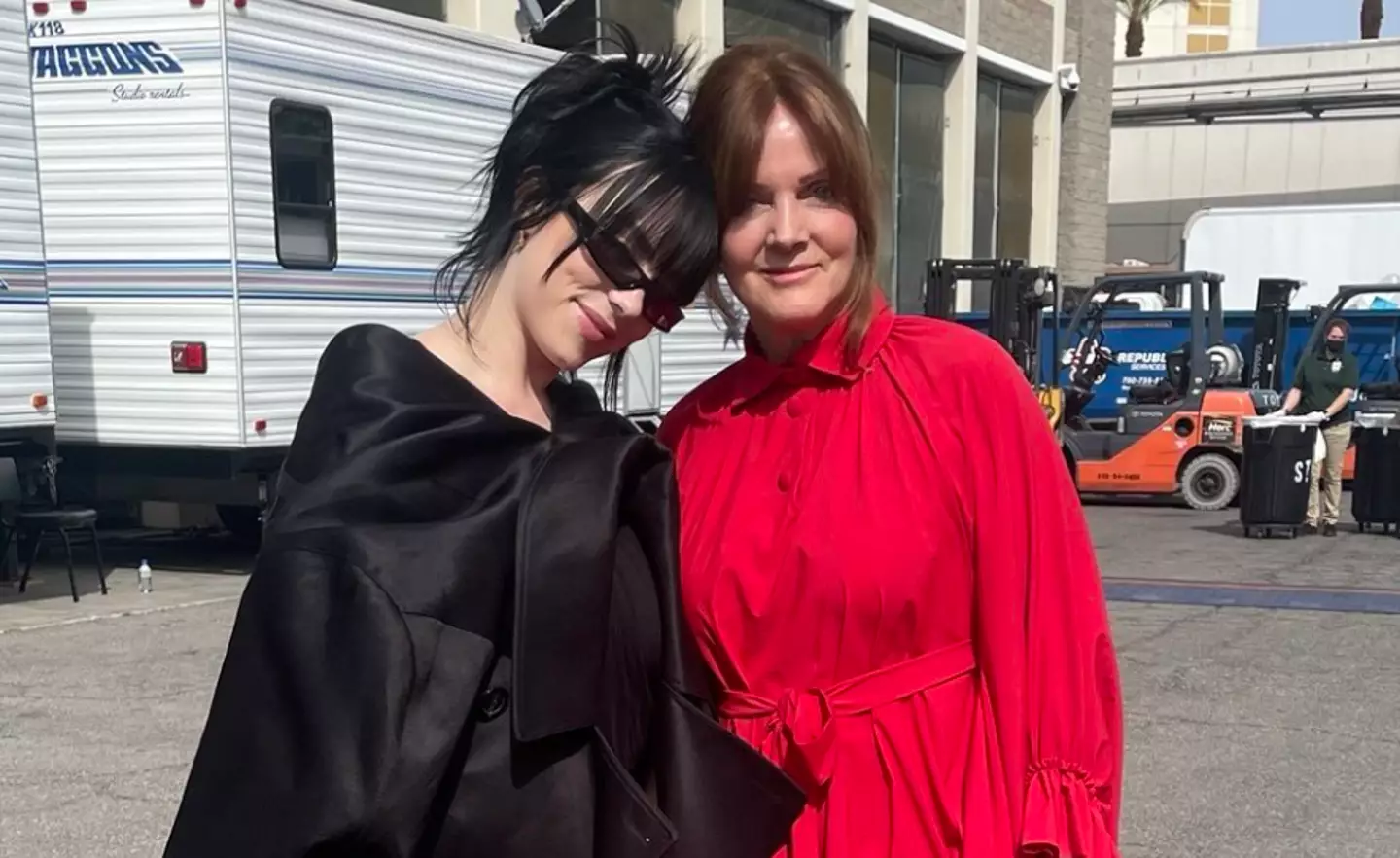 Billie Eilish's mother Maggie Baird has opened up about her daughter's Glastonbury performance.