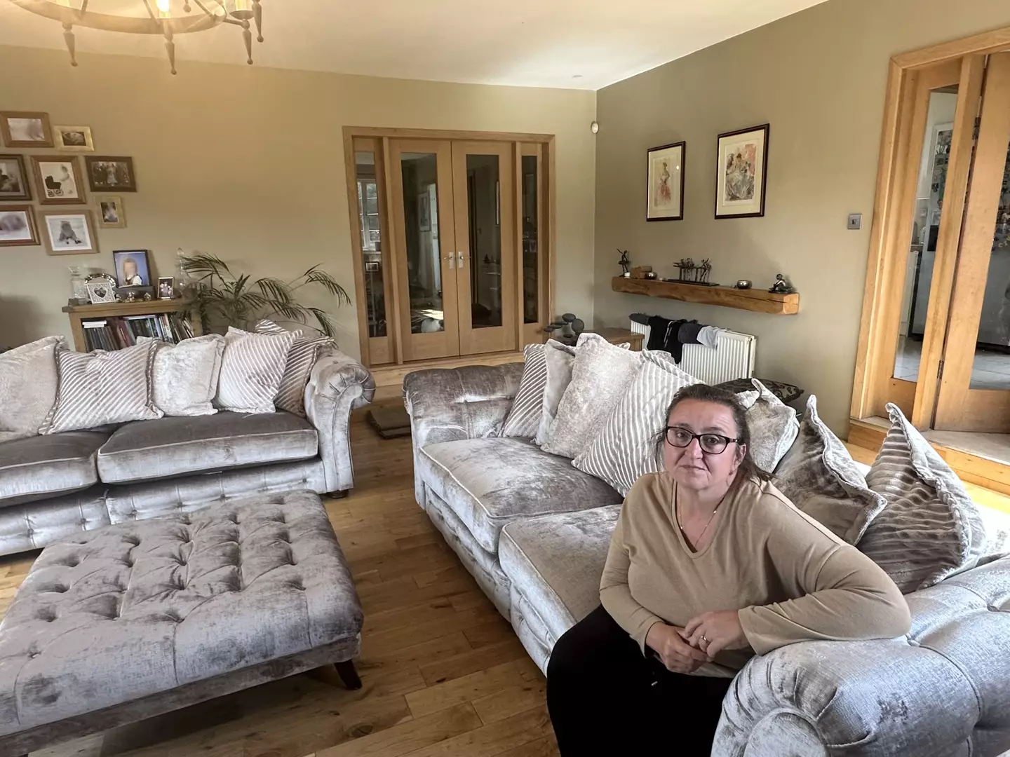 Veronica says it's like 'the Tin Man' (Kennedy News and Media)