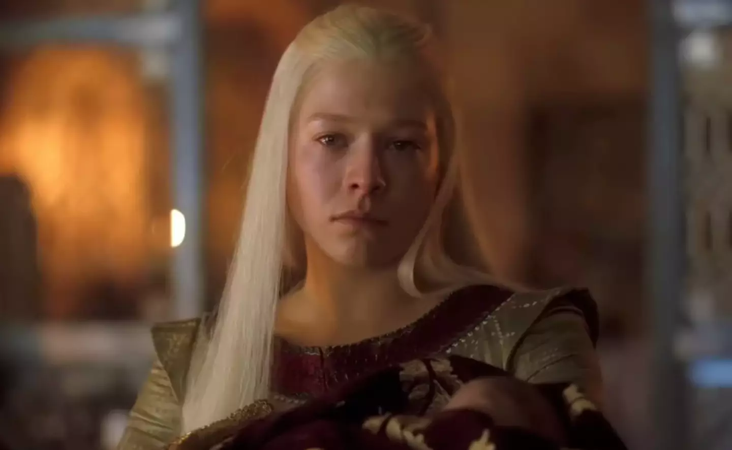 Rhaenyra, played by Emma D’Arcy.