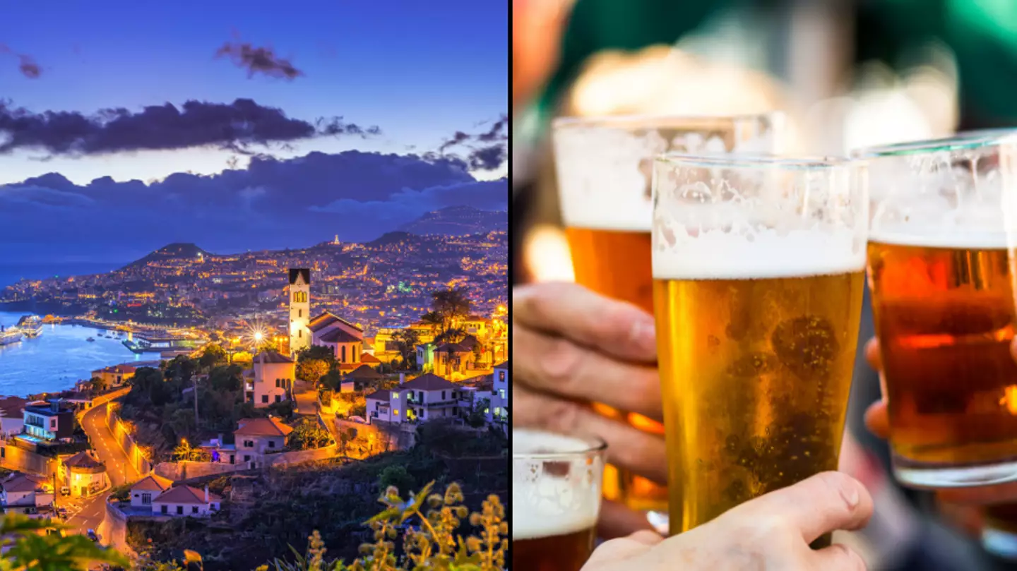 'Pearl of the Atlantic' Euro getaway has winter temperatures of 21 degrees and beers cost £1