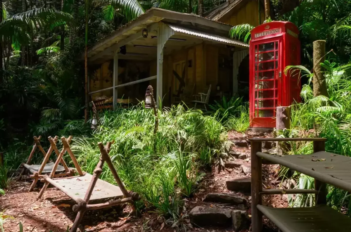 This year's camp has upgraded to include 4 luxury beds (ITV)