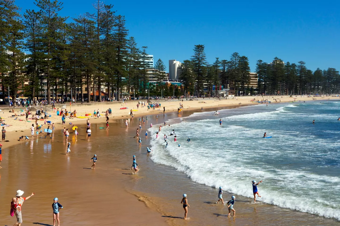Stunning beach at Manly, Sydney (Getty Stock Image)