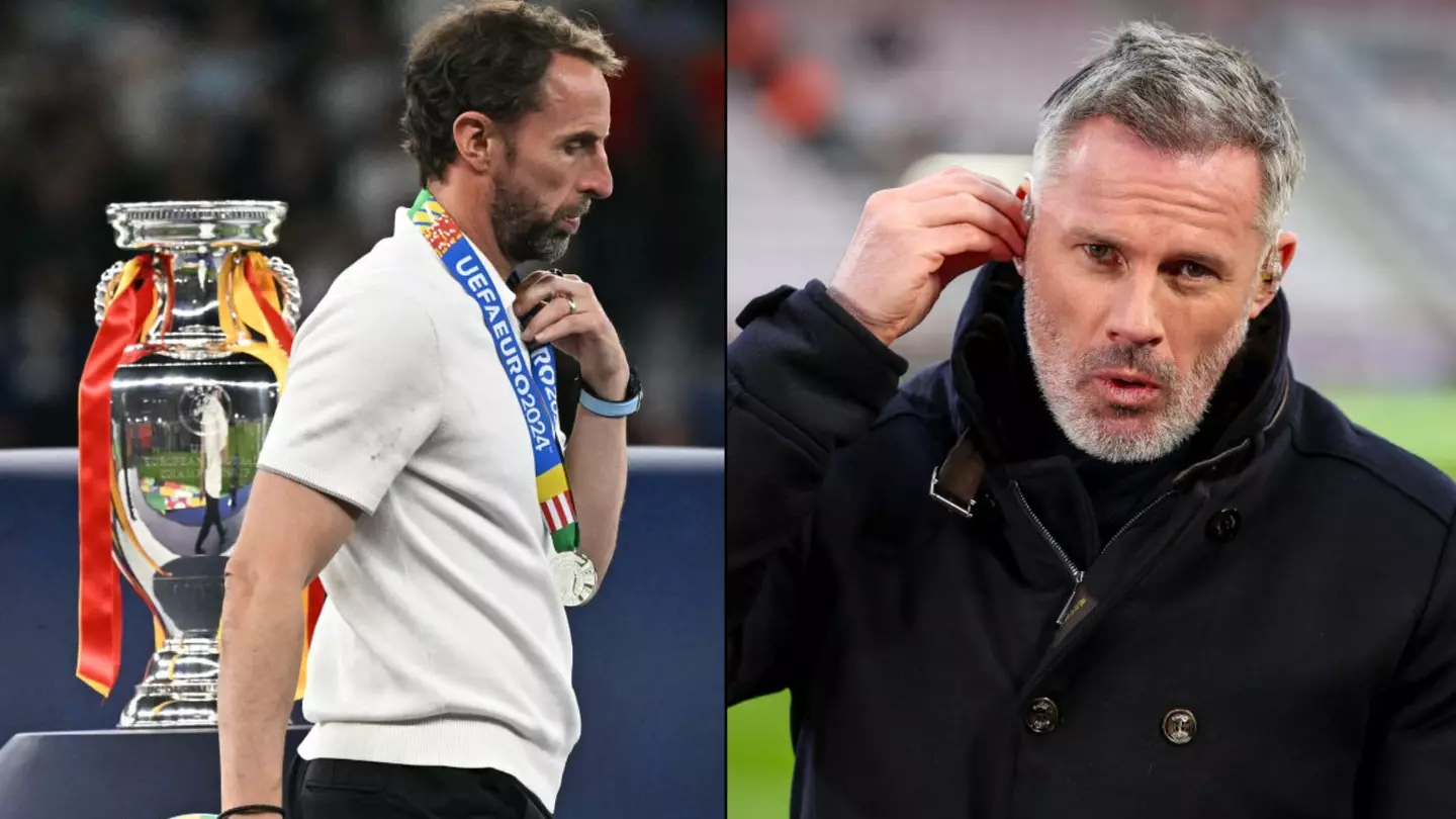 Jamie Carragher launches huge defence of Gareth Southgate and points out ‘fact why England lost Euro 2024 final'