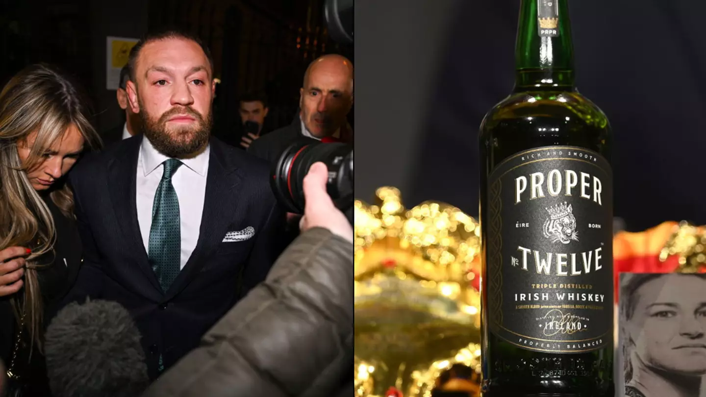 Tesco removes Conor McGregor's whiskey from shelves after woman won civil rape case against him