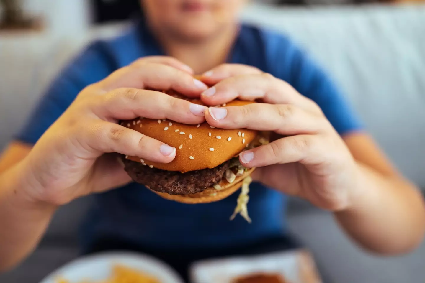 The boy resorted to sneaking non-vegan food while at school so his mum wouldn't find out.