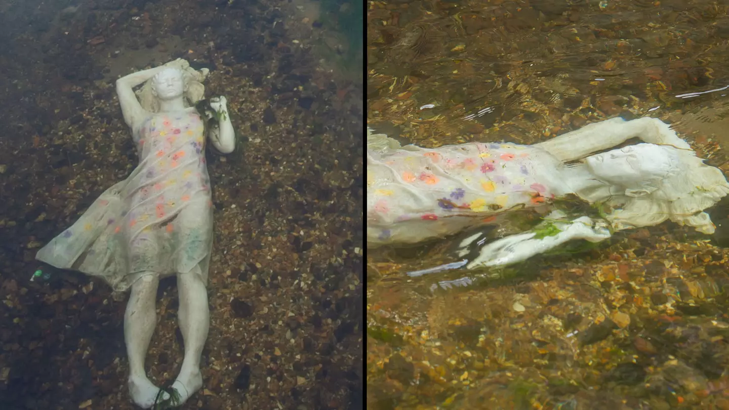 Artist who made 'disturbing' sculpture stresses that it's not intended to cause upset