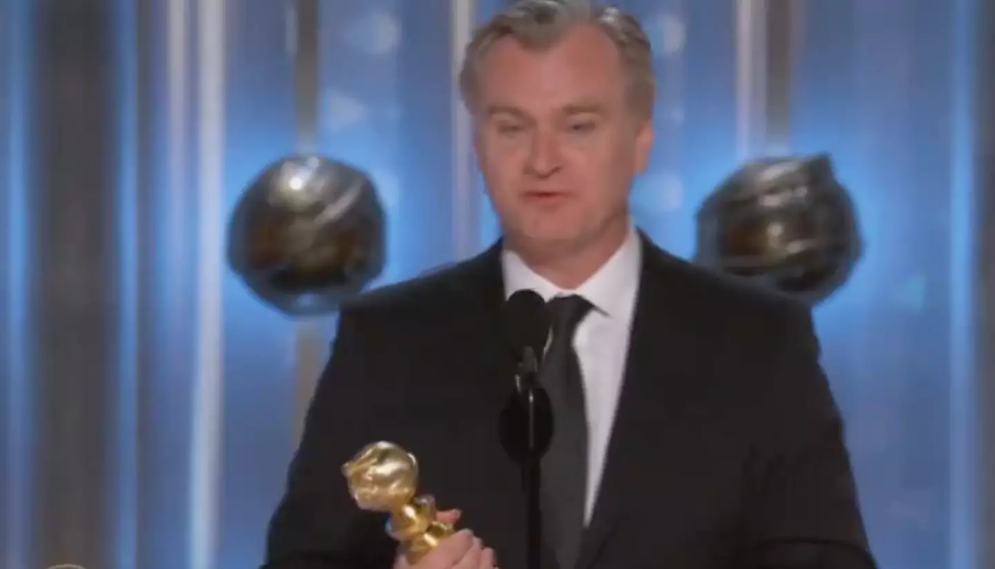 Nolan gave an emotional speech.