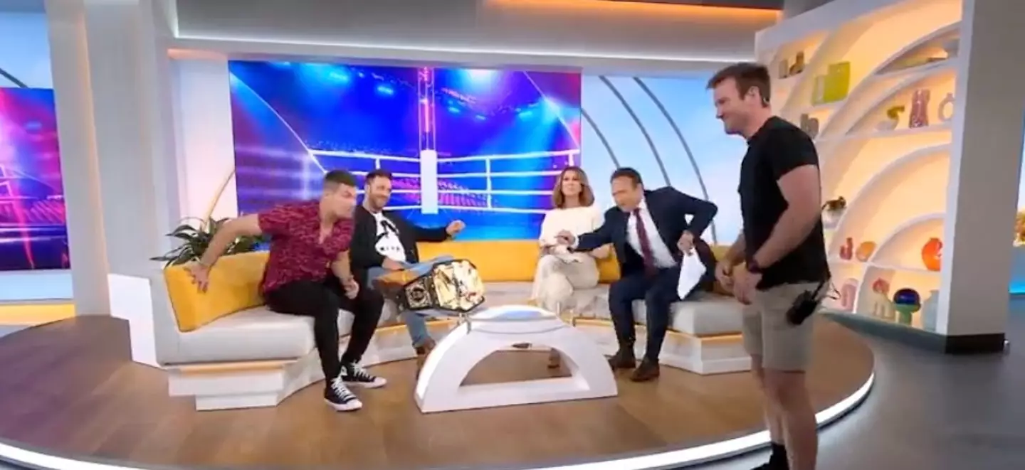 It's safe to say things got a little bit awkward.