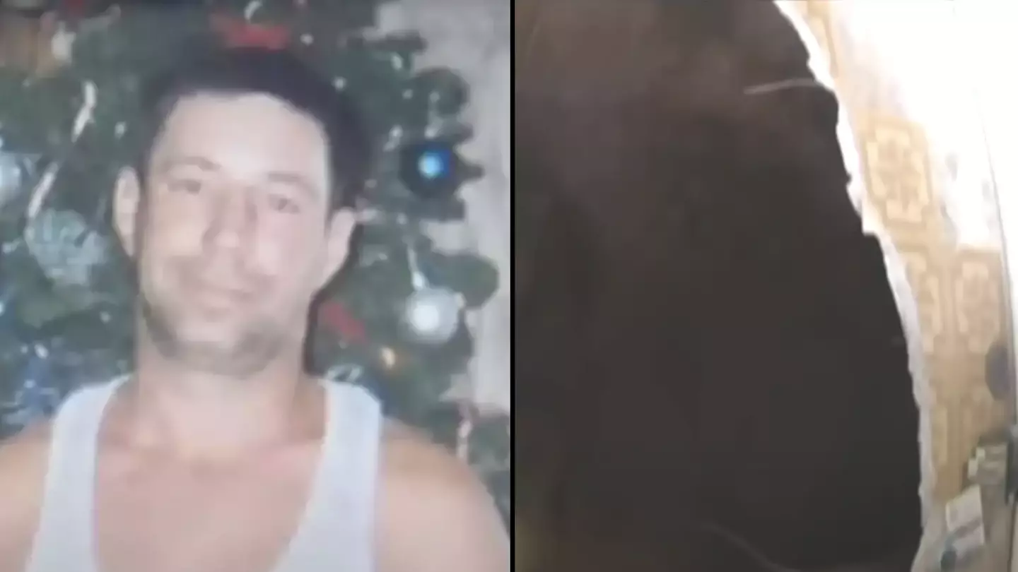 Video shows horrifying sinkhole that screaming man was sucked into from his bedroom and hasn't been seen since