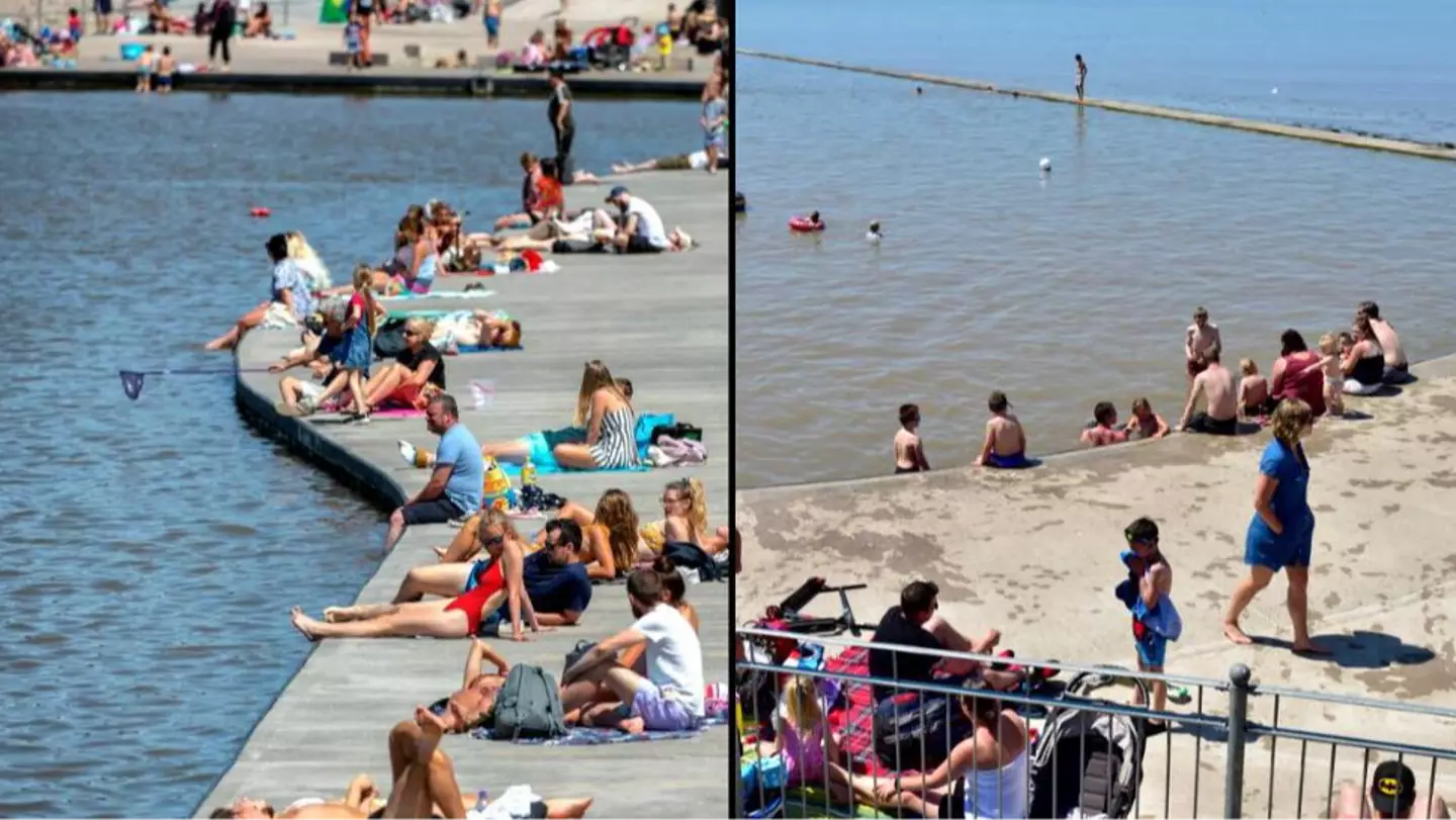 Brits warned to be careful as flesh eating lice are biting swimmers