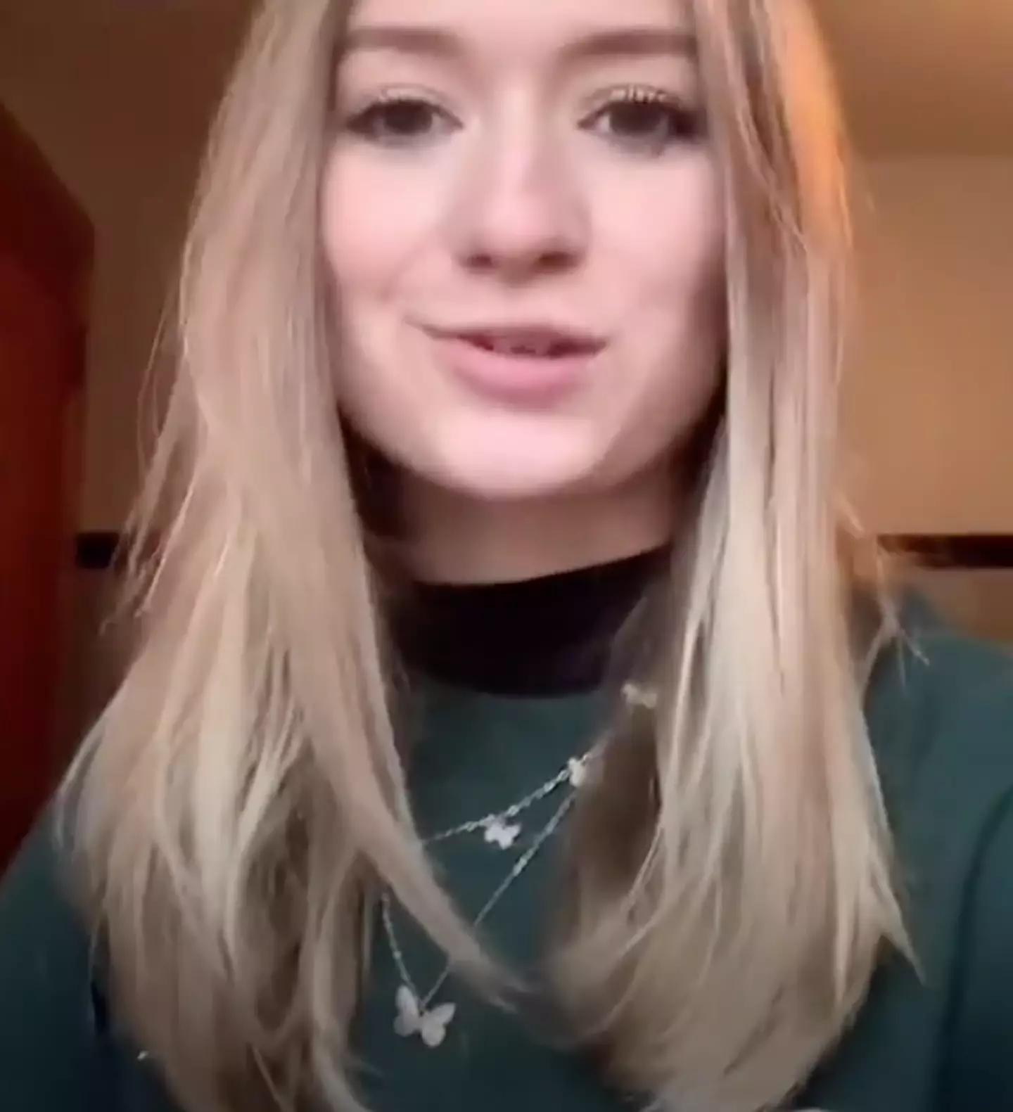 Gracie has confused TikTok viewers by 'delaying' her speech.