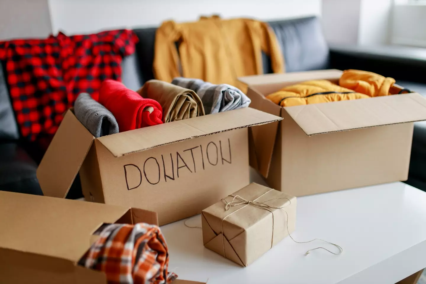 Elly packed up supplies for the teenager who had been sleeping in her garden (Getty Stock)