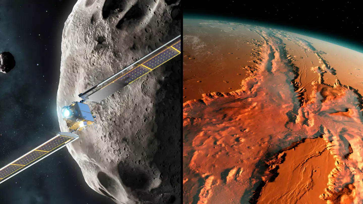Asteroid smashed to bits by NASA rocket could now hit Mars