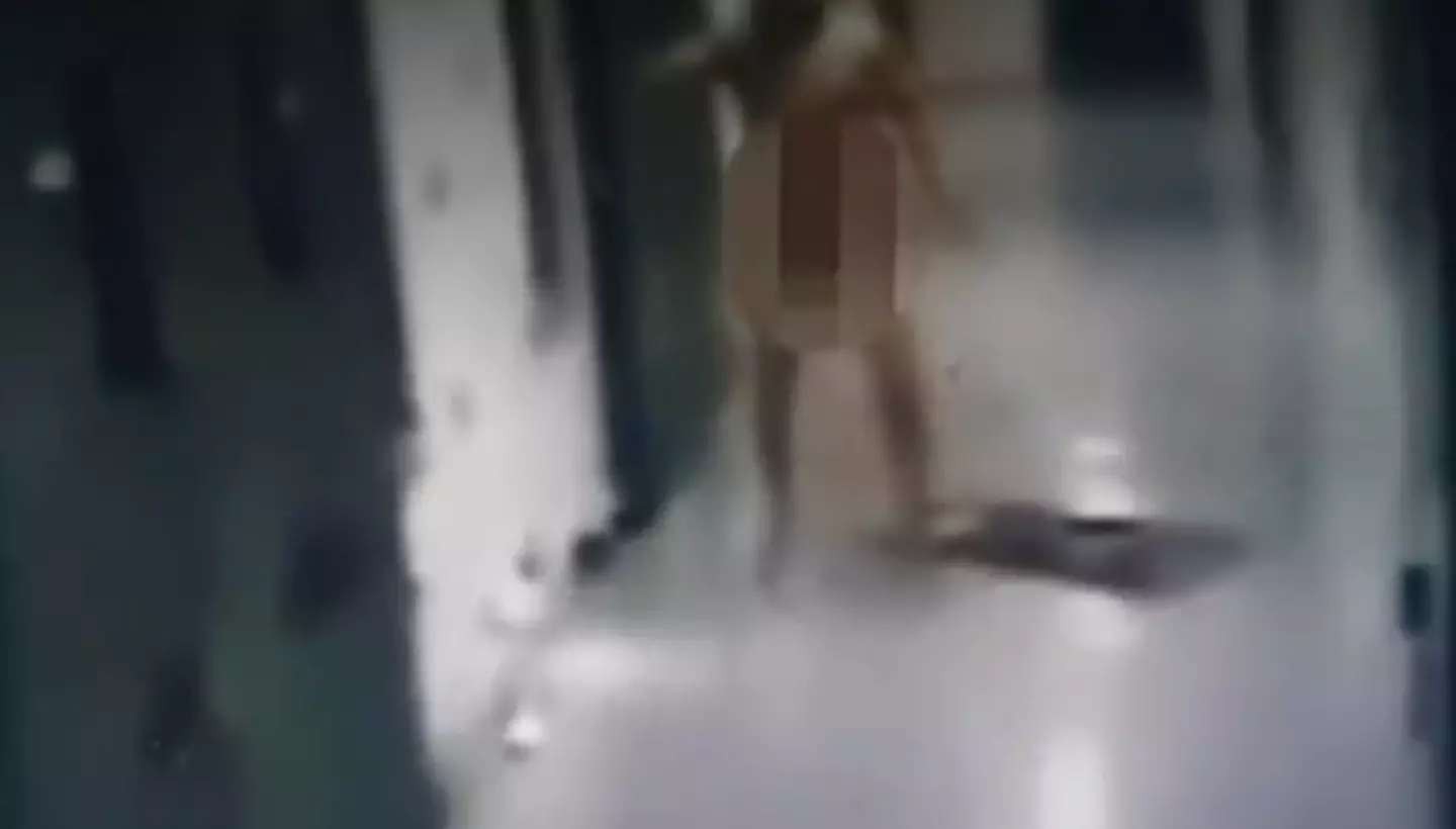 Bronson taunted the guards as they approached.