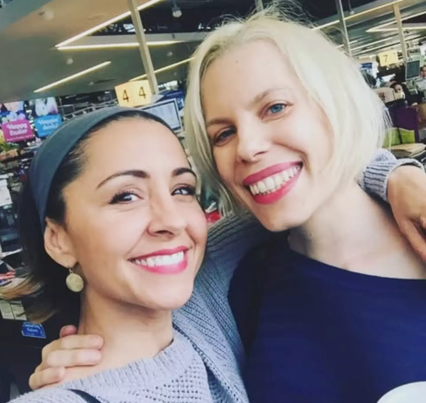 Molly would create the podcast Dying For Sex with close friend Nikki Boyer (Instagram/@nikkiboyer)