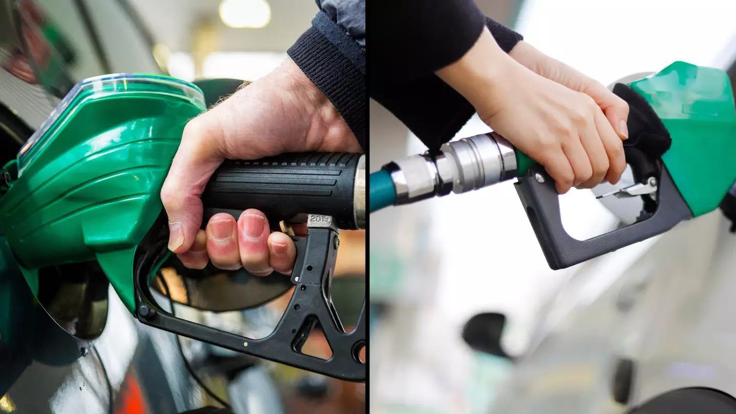 Drivers left mindblown to discover petrol stations have 'secret button' that actually makes fuel come out