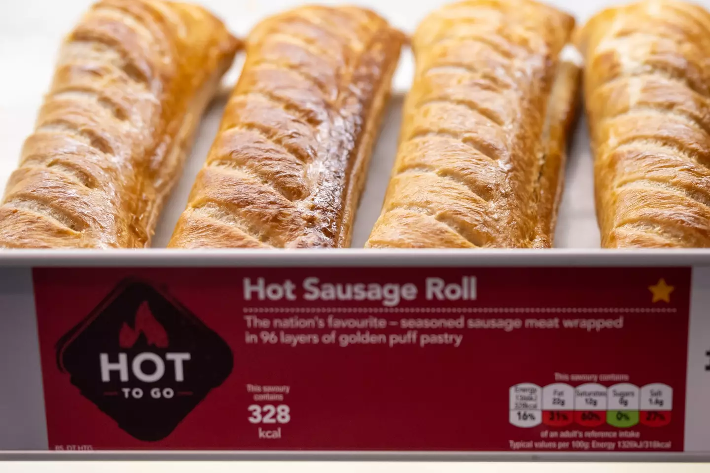 Greggs sausage rolls are stupendous, but they are not always warm are they?