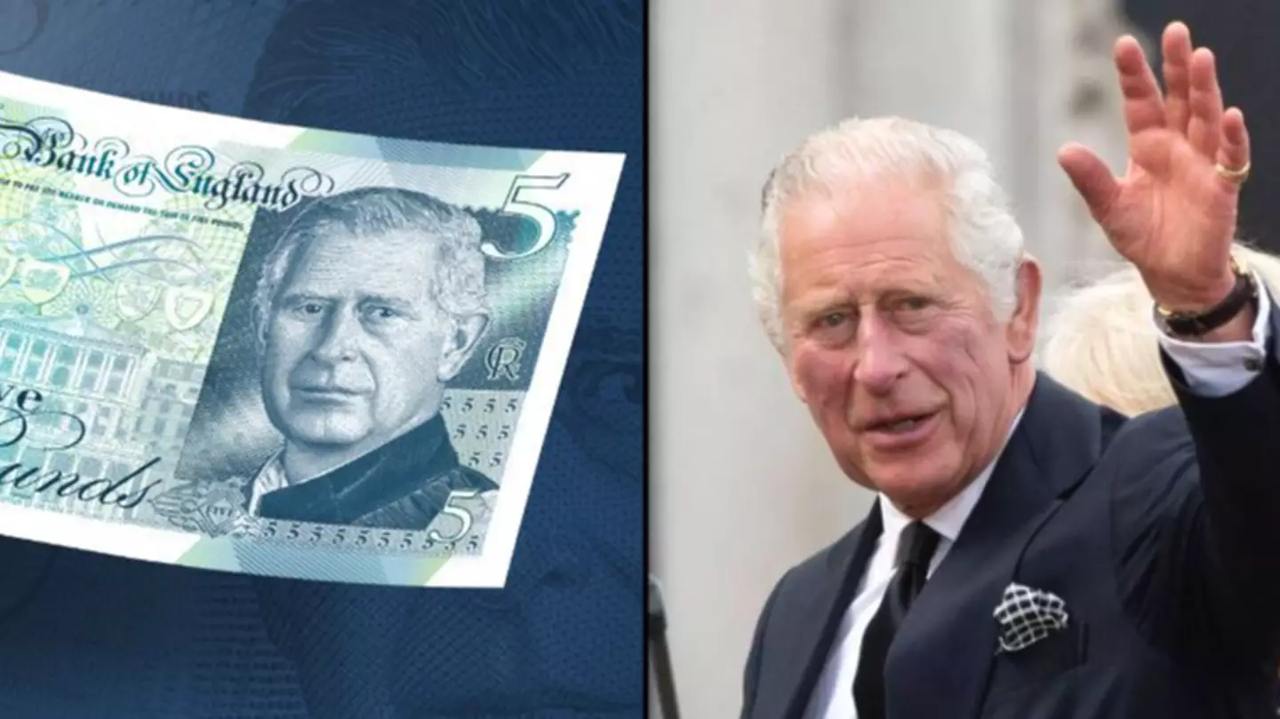 New banknotes showing King Charles have been unveiled