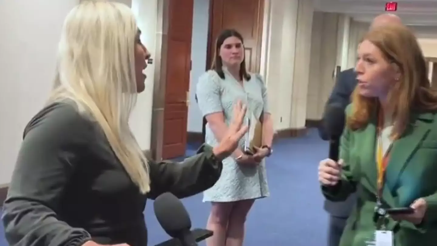 US representative clashes with UK reporter and tells her ‘go back to own country’ in tense interview moment