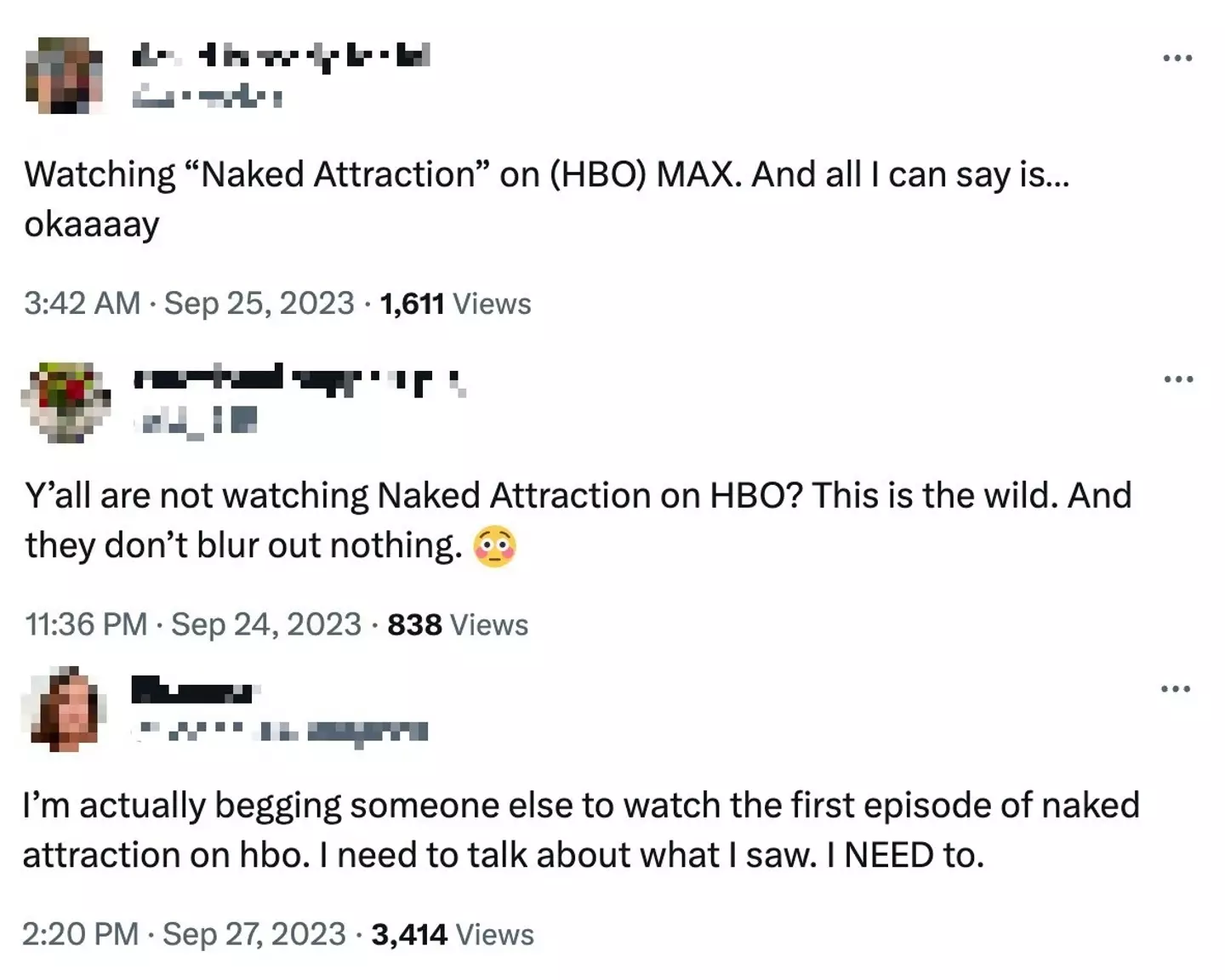 The Americans have discovered Naked Attraction and they're hooked. Credit:X/Twitter