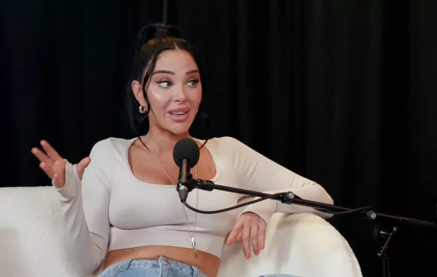 Tulisa opened up about her health during an appearance on Olivia Attwood's podcast (So Wrong It's Right with Olivia Attwood)