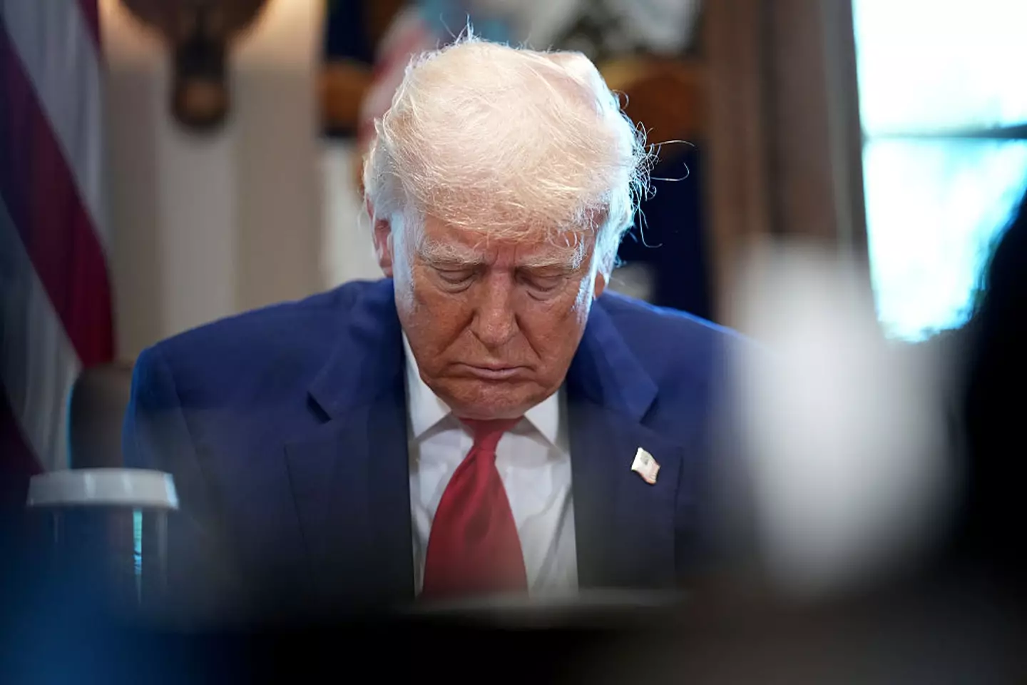 It just wasn't to be Donald (Andrew Harnik/Getty Images)