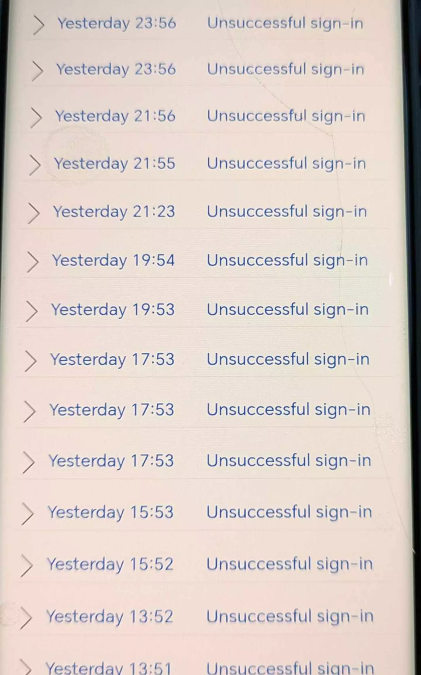 Matthew's old email account is full of emails from scammers trying to get in (Matthew Shaw/PA Real Life)