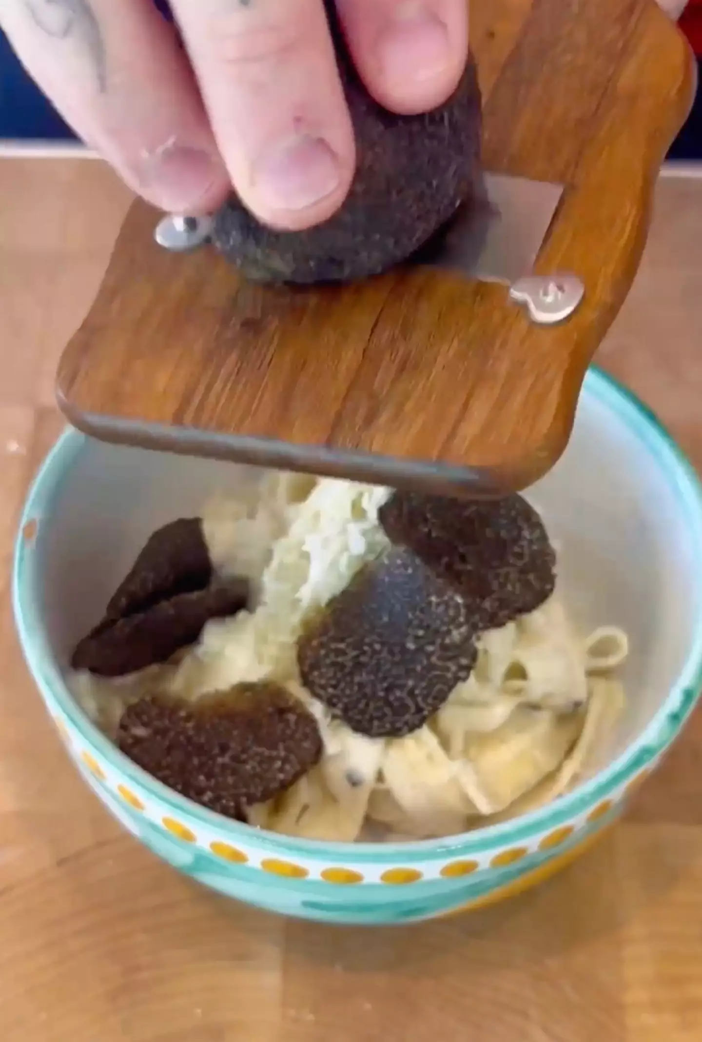 There's 'no such thing' as too much truffle in Brooklyn's house.