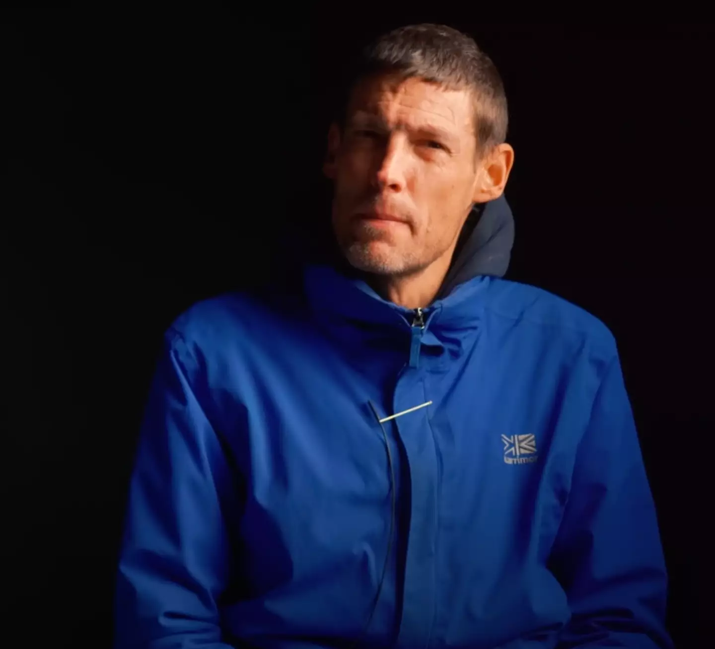 Dom said other homeless people are 'envious' of his situation.