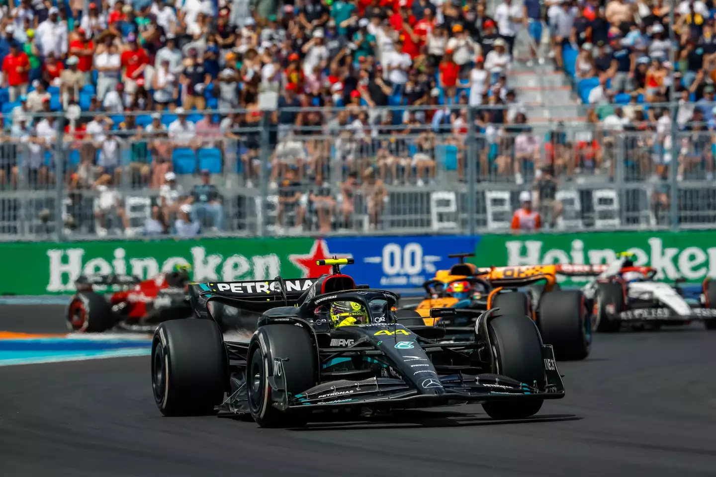 Max Verstappen (not pictured here) won the Miami Grand Prix.