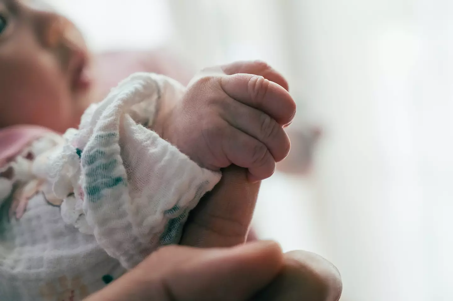 Human babies are 'helpless' when they're newborns (Getty Stock Image)