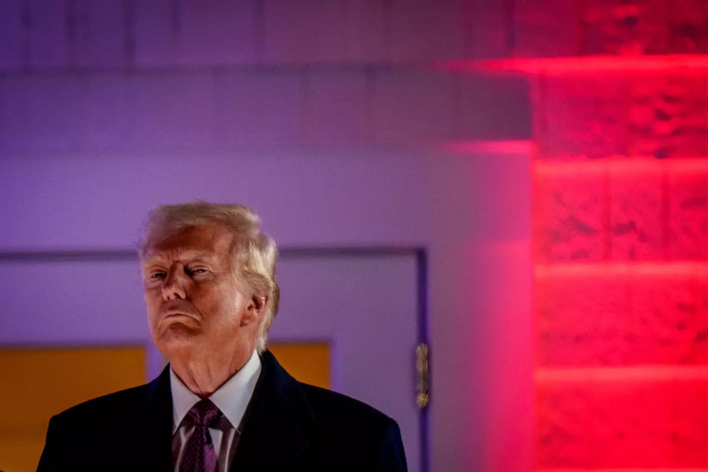 Trump has said in the past that his brother is the reason why he never drank alcohol (Andrew Harnik/Getty Images)