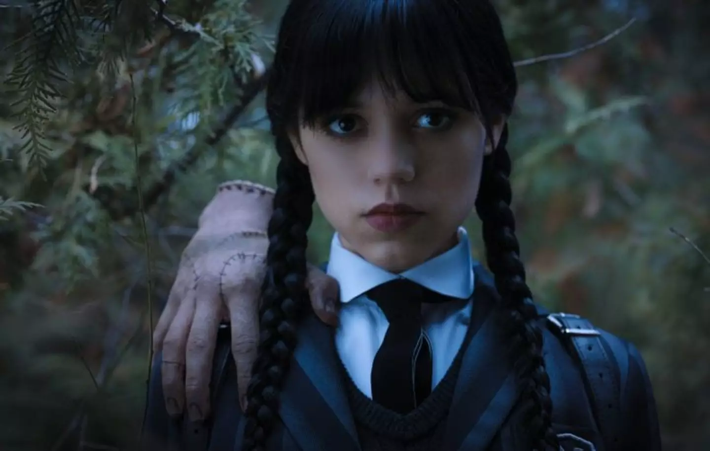 Jenna Ortega plays the title role in Wednesday.