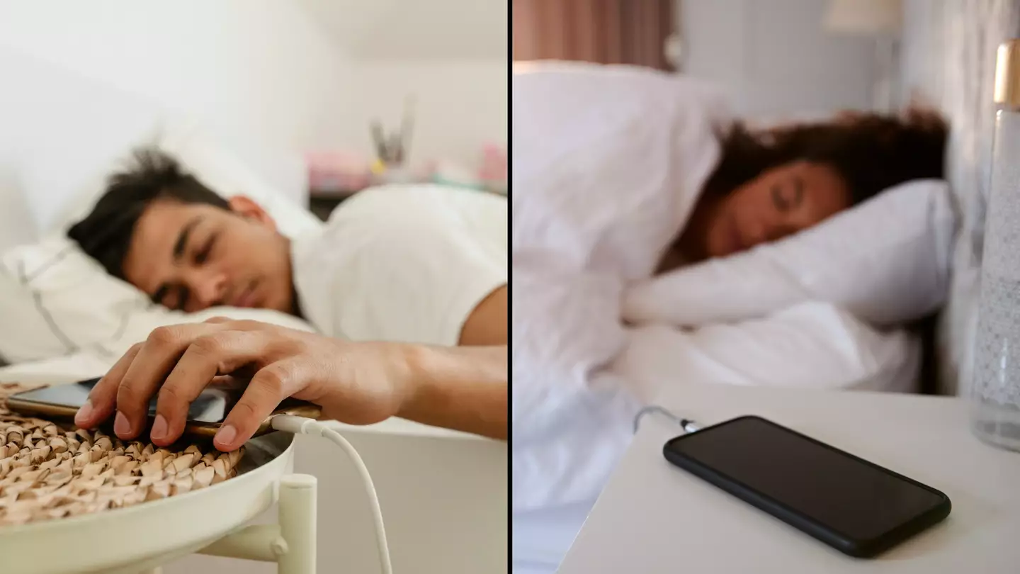 Doctor stresses you should do one of two things if sleeping with phone next to you at night