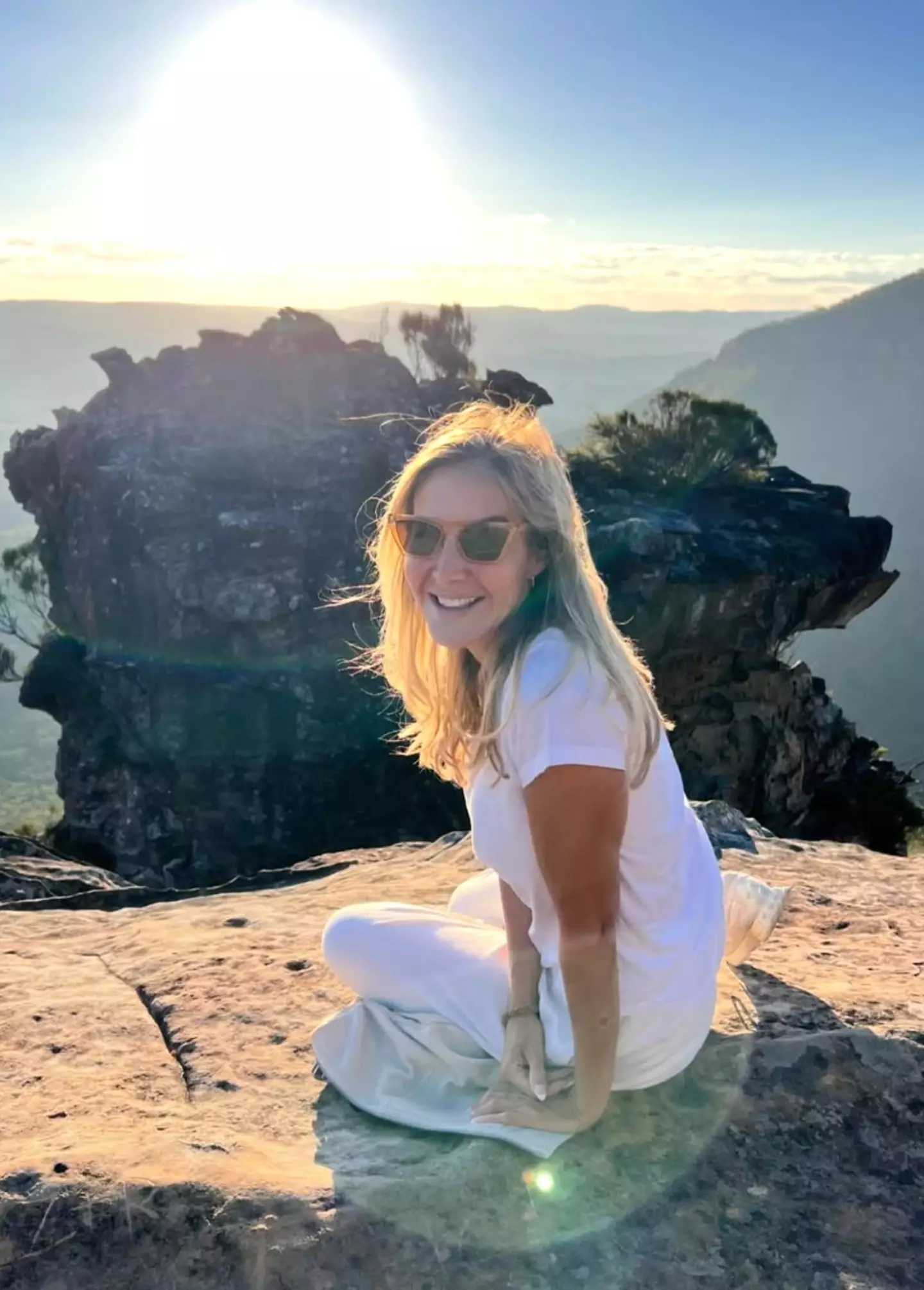 The mother-of-two explained that 'boredom' soon set in after she settled down and had two kids (Instagram/@amandagoffofficial)