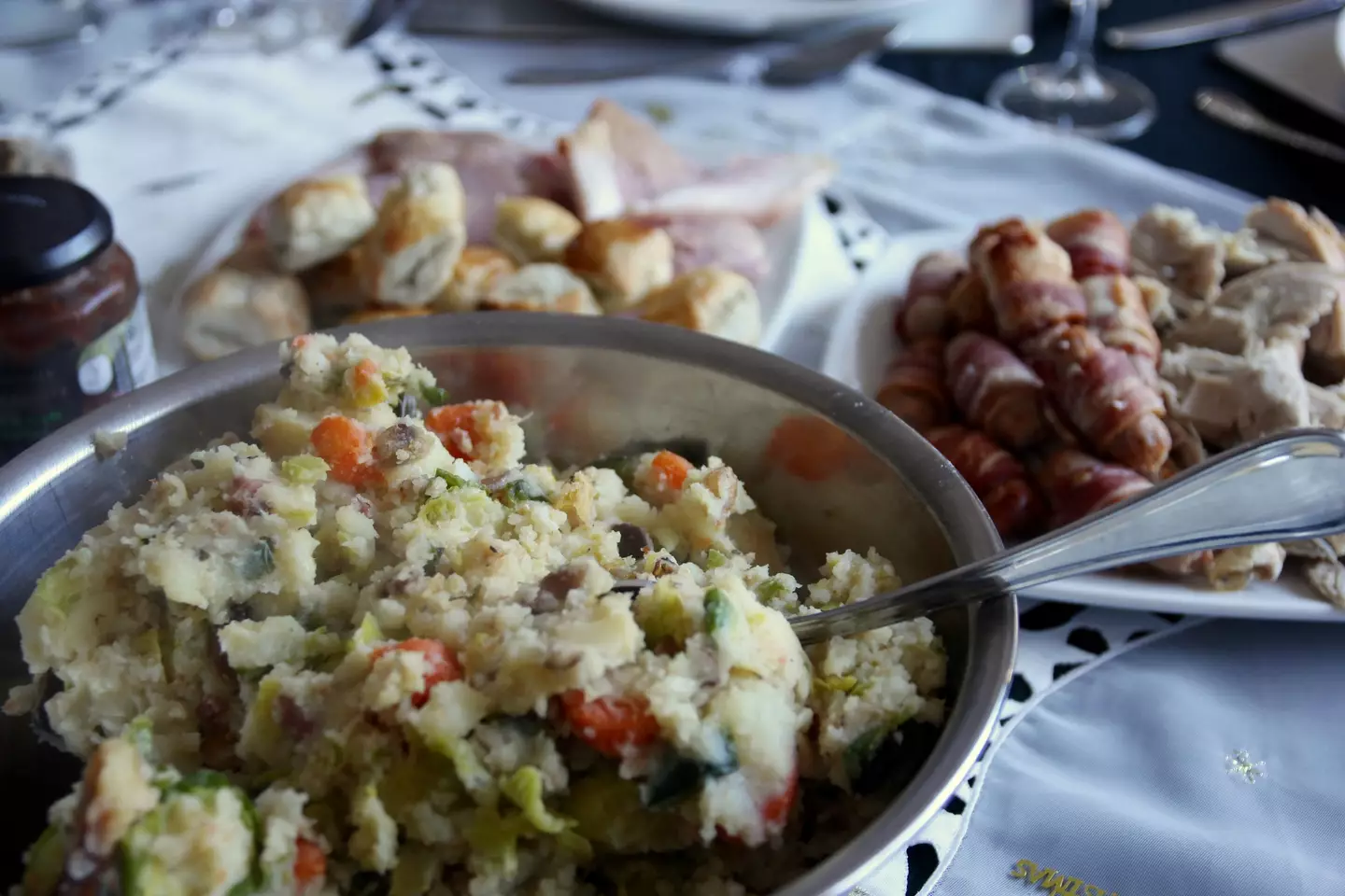 It's also a day of leftovers such as bubble and squeak and pigs in blankets (Getty Stock Image)