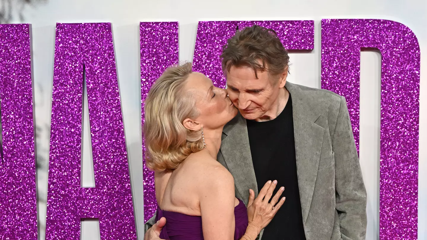 Liam Neeson and Pamela Anderson give telling answer when asked if dating as they attend premiere together