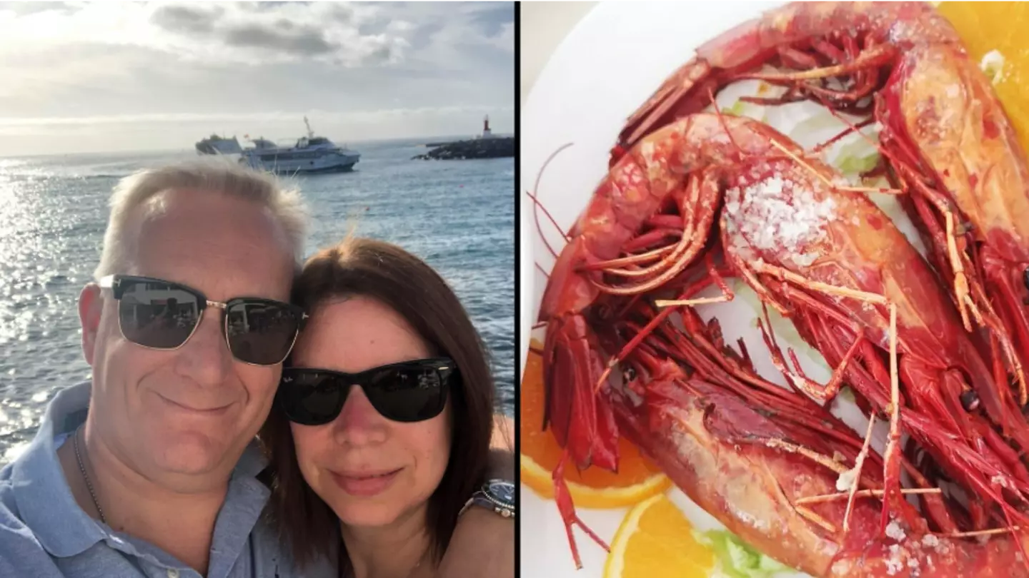 Couple fuming after ‘perfect’ holiday is ruined after being charged £20 per prawn