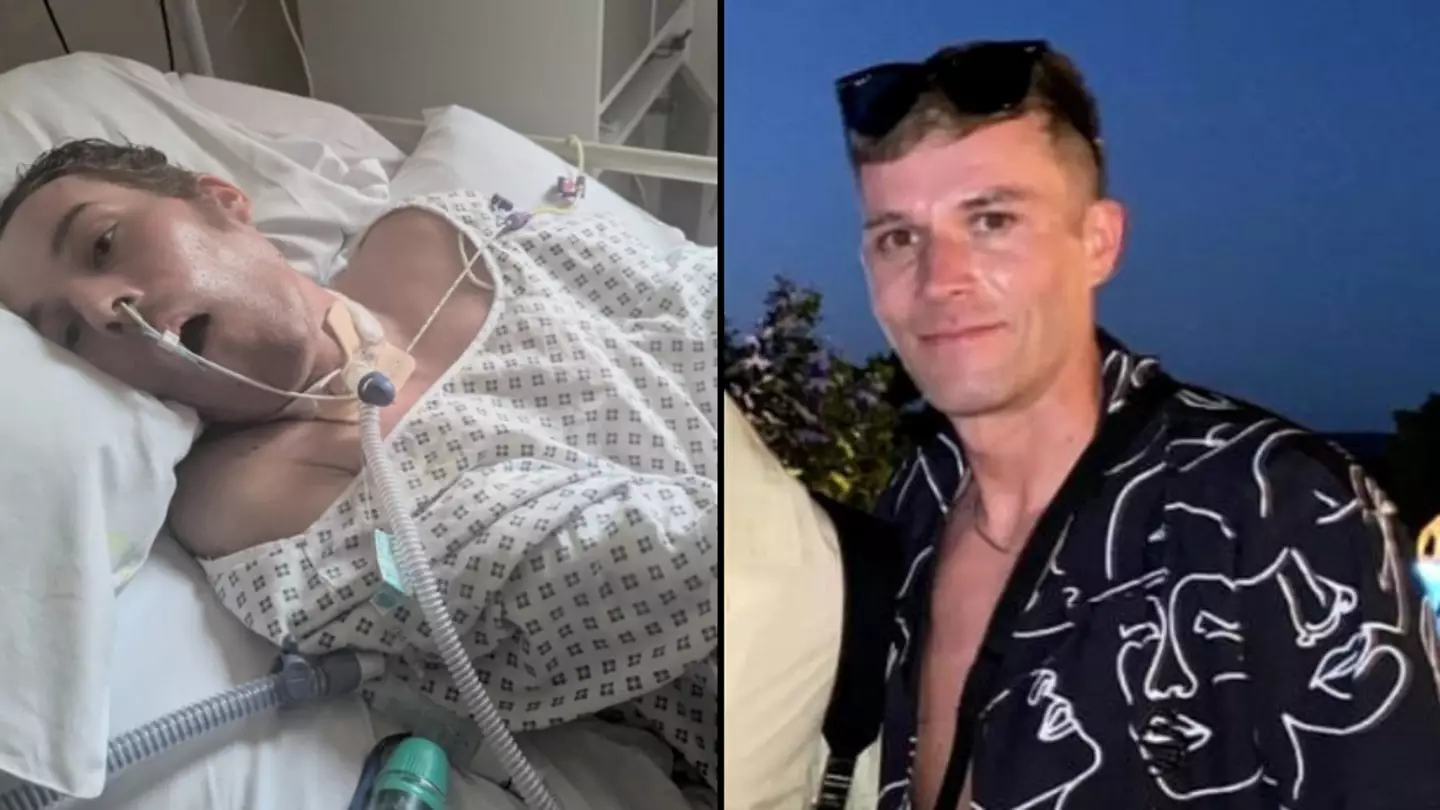 Gym-goer develops locked-in syndrome and can only communicate by blinking after feeling 'dizzy and fatigued'
