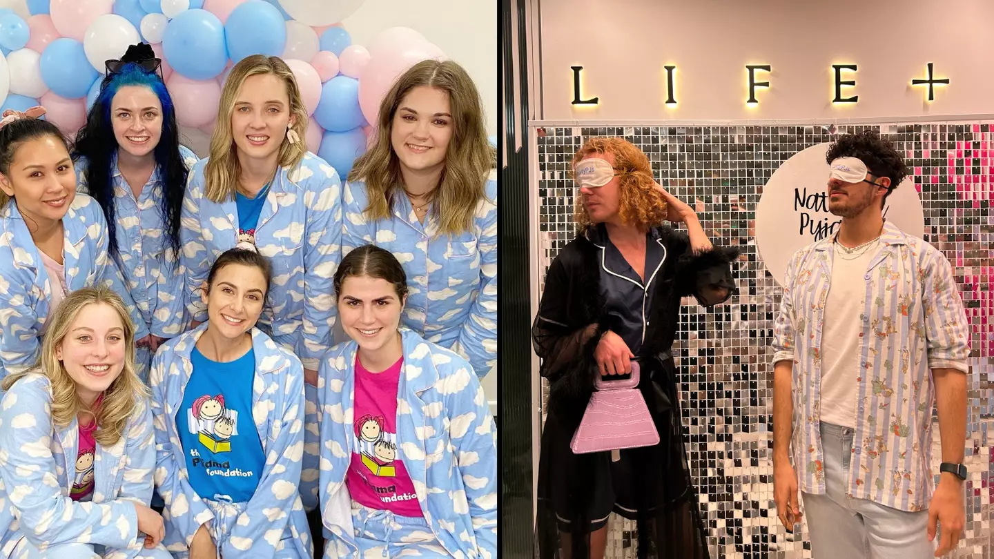 People are being called on to wear pyjamas at school or work for National Pyjama Day