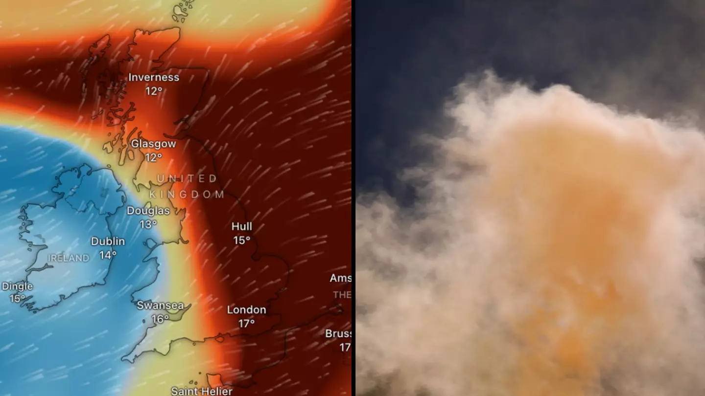 Windy.com/Getty Stock Photo