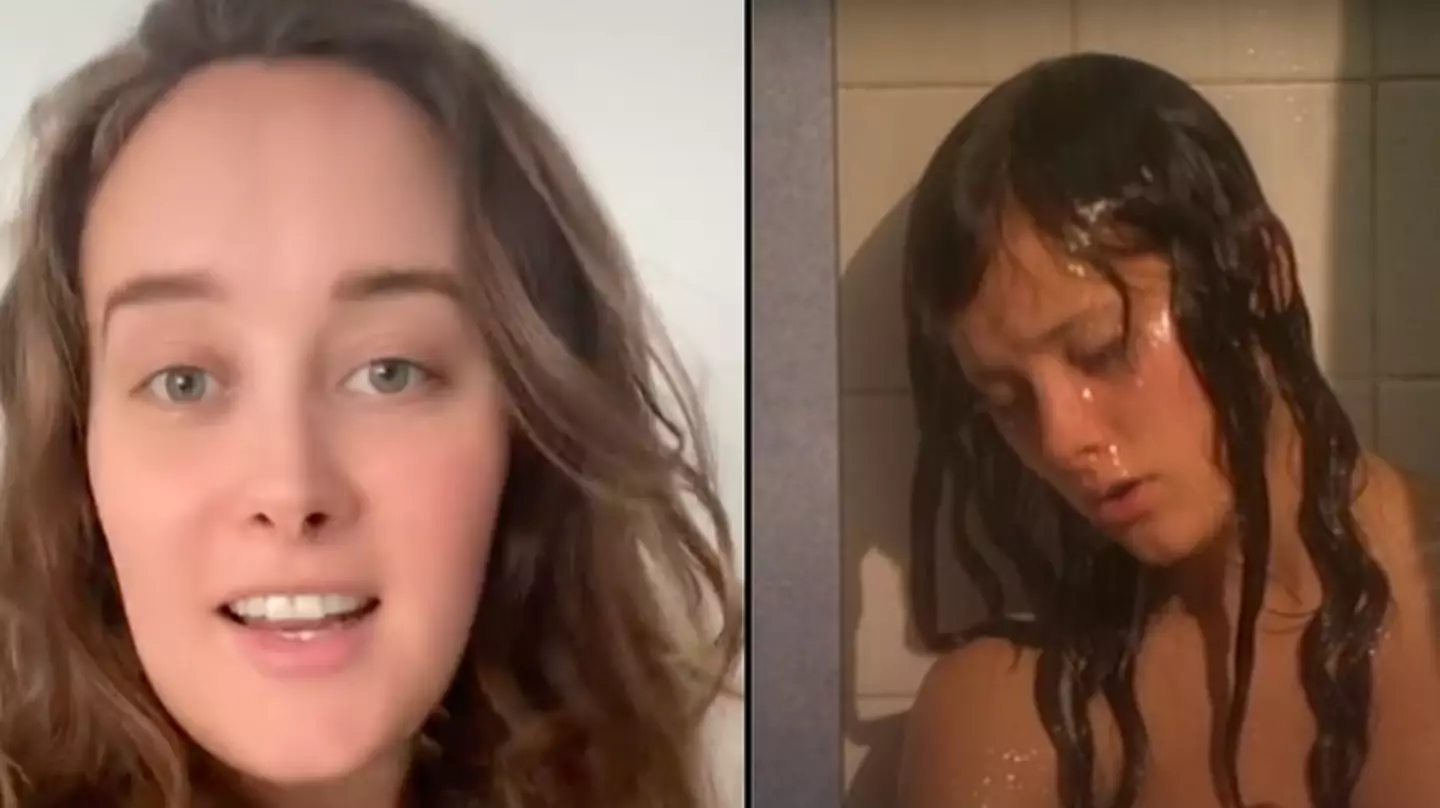 Skins star April Pearson says shower scene was ‘weird’ and they shouldn’t have been made to wear such ‘tight’ clothing